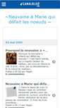 Mobile Screenshot of neuvaine.canalblog.com