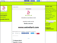 Tablet Screenshot of estrellart.canalblog.com