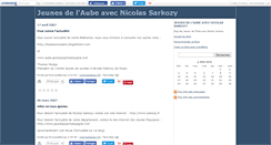 Desktop Screenshot of jeuneavecsarko10.canalblog.com