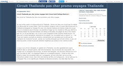 Desktop Screenshot of circuitthailande.canalblog.com