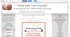 Desktop Screenshot of petityarnparadis.canalblog.com