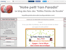 Tablet Screenshot of petityarnparadis.canalblog.com