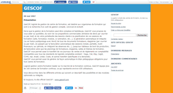 Desktop Screenshot of gescof.canalblog.com