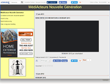 Tablet Screenshot of mediacteursng.canalblog.com