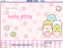 Tablet Screenshot of helloabbykitty.canalblog.com