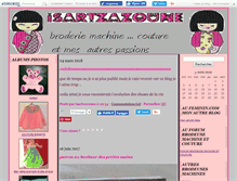 Tablet Screenshot of isartzazoune.canalblog.com