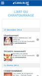Mobile Screenshot of chantournart.canalblog.com