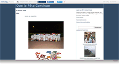 Desktop Screenshot of lafetecontinue.canalblog.com