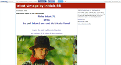 Desktop Screenshot of fillealabrocante.canalblog.com
