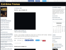 Tablet Screenshot of extremefrance.canalblog.com