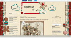 Desktop Screenshot of digiscrapessya.canalblog.com