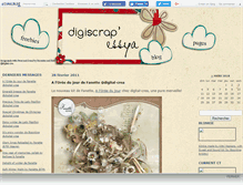 Tablet Screenshot of digiscrapessya.canalblog.com