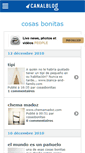 Mobile Screenshot of cosasbonitas.canalblog.com