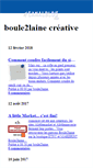 Mobile Screenshot of boule2laine.canalblog.com