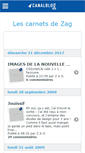 Mobile Screenshot of lescarnetsdezag.canalblog.com