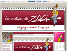 Tablet Screenshot of lescarnetsdezag.canalblog.com