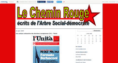Desktop Screenshot of lecheminrouge.canalblog.com