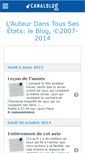 Mobile Screenshot of gribouillistique.canalblog.com