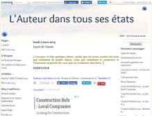 Tablet Screenshot of gribouillistique.canalblog.com