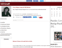 Tablet Screenshot of gilgraff.canalblog.com