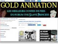 Tablet Screenshot of goldanimation.canalblog.com