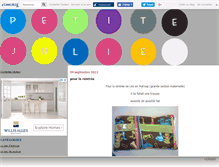 Tablet Screenshot of petitejuliej.canalblog.com