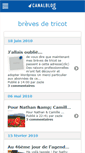 Mobile Screenshot of brevesdetricot.canalblog.com