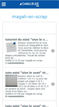 Mobile Screenshot of magalienscrap.canalblog.com