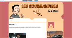 Desktop Screenshot of gourmandlothar.canalblog.com