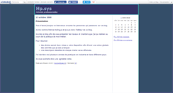 Desktop Screenshot of hpsys.canalblog.com