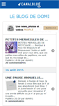 Mobile Screenshot of domi01.canalblog.com