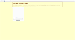 Desktop Screenshot of chezanouchka.canalblog.com