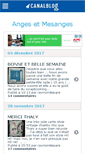 Mobile Screenshot of angesetmesanges.canalblog.com