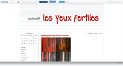 Desktop Screenshot of lesyeuxfertiles.canalblog.com