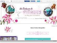 Tablet Screenshot of pinklily.canalblog.com
