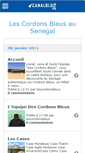 Mobile Screenshot of lescordonsbleus.canalblog.com