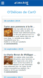 Mobile Screenshot of odelicesdecaro.canalblog.com