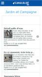 Mobile Screenshot of jardinetcampagne.canalblog.com