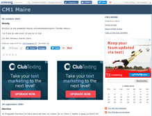 Tablet Screenshot of cm1maire.canalblog.com