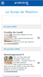 Mobile Screenshot of missviviscrap.canalblog.com