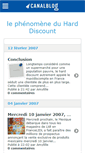 Mobile Screenshot of harddiscount.canalblog.com