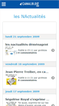 Mobile Screenshot of nactualites.canalblog.com
