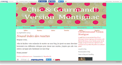 Desktop Screenshot of chicvsmontignac.canalblog.com