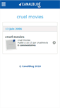 Mobile Screenshot of cruelmovie.canalblog.com