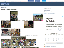 Tablet Screenshot of ajavicoetcie.canalblog.com