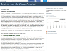 Tablet Screenshot of combatmilitaire.canalblog.com