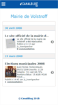 Mobile Screenshot of mairievolstroff.canalblog.com