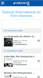 Mobile Screenshot of filmfestamiens.canalblog.com