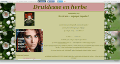 Desktop Screenshot of druidesseenherbe.canalblog.com