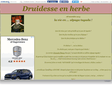 Tablet Screenshot of druidesseenherbe.canalblog.com